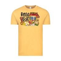 Vintage Mustard belle of the boil crab oil Vintage Tee - MaliasSmallBusiness
