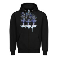 Black Christmas Christ Begins With Zipper Hoodie - Bettercallsaul