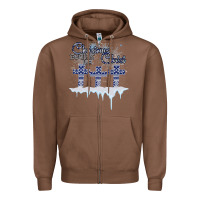 Chestnut Christmas Christ Begins With Zipper Hoodie - Bettercallsaul