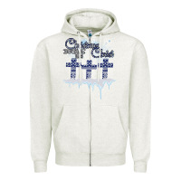 Oatmeal Heather Christmas Christ Begins With Zipper Hoodie - Bettercallsaul
