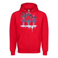 Red Christmas Christ Begins With Zipper Hoodie - Bettercallsaul