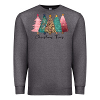 Charcoal Heather christmas trees Premium Sweatshirt - CowGirlArtShop
