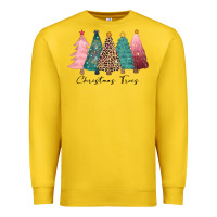 Lemon christmas trees Premium Sweatshirt - CowGirlArtShop