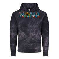 Cloud Black nana cowhide sunflower Vintage Hoodie - Jasminsmagicworld