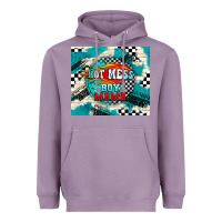 Lavender hot mess boy mama with fire Heavyweight Hoodie - TumblerDesignByShophia