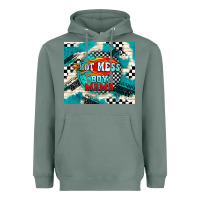 Sage hot mess boy mama with fire Heavyweight Hoodie - TumblerDesignByShophia
