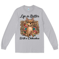 Moon Dust life is better with a chihuahua Long Sleeve Tee - JahusDesignShop