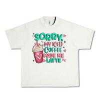 Pistachio sorry my iced coffee made me latte Urban Heavy Tee - MaliasSmallBusiness