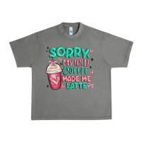 Tornado sorry my iced coffee made me latte Urban Heavy Tee - MaliasSmallBusiness