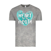 Cloud Rock i have got a good heart but this mouth Vintage Tee - MaliasSmallBusiness