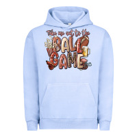 Pigment Grape Ice take me out to the ball game Urban Hoodie - FaDigitalArtStudio