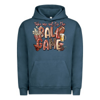 Pigment Midnight Navy take me out to the ball game Urban Hoodie - FaDigitalArtStudio