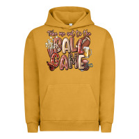 Pigment Peanut Butter take me out to the ball game Urban Hoodie - FaDigitalArtStudio