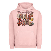 Pigment Salmon take me out to the ball game Urban Hoodie - FaDigitalArtStudio