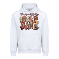 White take me out to the ball game Urban Hoodie - FaDigitalArtStudio