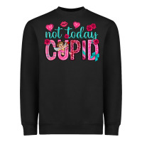 Black not today cupid Heavyweight Sweatshirt - NancyCooperArtShop