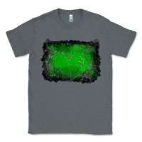 Charcoal Heather halloween background Classic Tee - RanaPortraitStore
