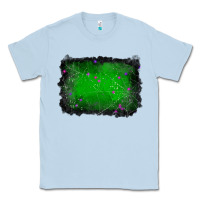 Dusty Blue halloween background Classic Tee - RanaPortraitStore