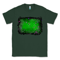 Sports Green halloween background Classic Tee - RanaPortraitStore