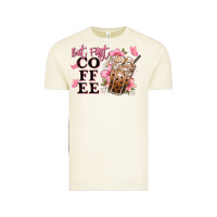 Vintage Arctic but first coffee floral Vintage Tee - JahusDesignShop