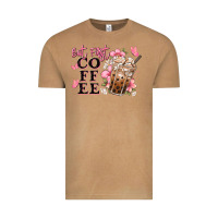 Vintage Camel but first coffee floral Vintage Tee - JahusDesignShop