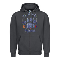 Smoke Christmas Pajamas Zipper Hoodie - Bettercallsaul