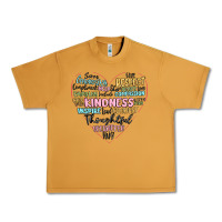 Peanut Butter kindness heart Urban Heavy Tee - MaliasSmallBusiness