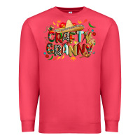 Cardinal Cinco de mayo crafty granny Premium Sweatshirt - CowGirlArtShop