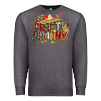 Charcoal Heather Cinco de mayo crafty granny Premium Sweatshirt - CowGirlArtShop