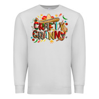 Dove Grey Cinco de mayo crafty granny Premium Sweatshirt - CowGirlArtShop