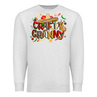 Oatmeal Heather Cinco de mayo crafty granny Premium Sweatshirt - CowGirlArtShop