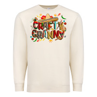 Sandshell Cinco de mayo crafty granny Premium Sweatshirt - CowGirlArtShop