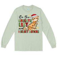 Matcha on the naughty list and i regret nothing Long Sleeve Tee - MaliasSmallBusiness