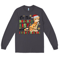 Smoke on the naughty list and i regret nothing Long Sleeve Tee - MaliasSmallBusiness