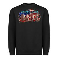Black American babe Heavyweight Sweatshirt - NancyCooperArtShop