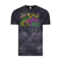 Cloud Black mardi saurus rex mardi gras Vintage Tee - MaliasSmallBusiness