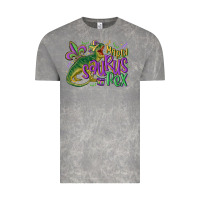 Cloud Rock mardi saurus rex mardi gras Vintage Tee - MaliasSmallBusiness