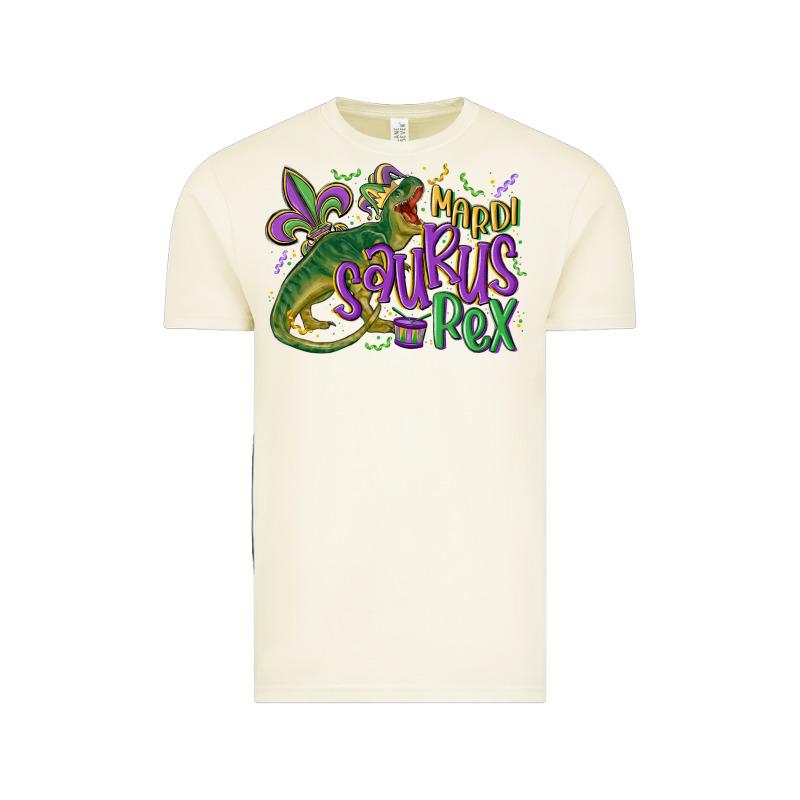 Mardi Saurus Rex Mardi Gras Vintage Tee by MaliasSmallBusiness | Teevron