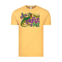 Vintage Mustard mardi saurus rex mardi gras Vintage Tee - MaliasSmallBusiness