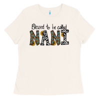 Bone blessed to be called nanı Ladies Tee - CowhideDigitalArt