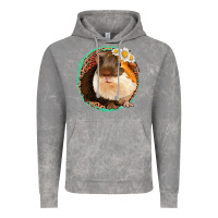 Cloud Rock floral leopard guinea pigs Vintage Hoodie - Jasminsmagicworld