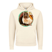 Vintage Artic floral leopard guinea pigs Vintage Hoodie - Jasminsmagicworld