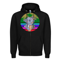 Black Koala Zipper Hoodie - Bettercallsaul