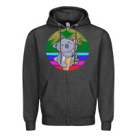 Charcoal Heather Koala Zipper Hoodie - Bettercallsaul