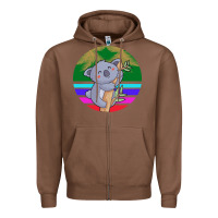 Chestnut Koala Zipper Hoodie - Bettercallsaul