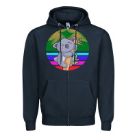 Navy Koala Zipper Hoodie - Bettercallsaul