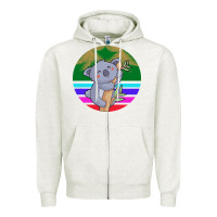 Oatmeal Heather Koala Zipper Hoodie - Bettercallsaul