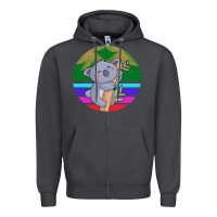 Smoke Koala Zipper Hoodie - Bettercallsaul