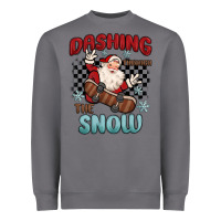 Storm dashing through the snow Heavyweight Sweatshirt - MaliasSmallBusiness