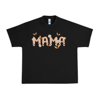 Black retro mama Urban Heavy Tee - MaliasSmallBusiness
